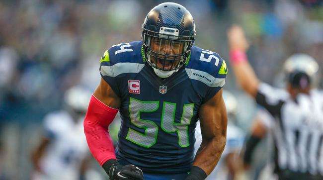 Seattle Seahawks middle linebacker Bobby Wagner.